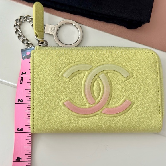 Chanel Leather Keychain Card Wallet - Picture 9 of 12
